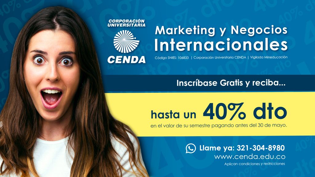 Aprovecha los benéficos de programa de Marketing y Negocios Internacionales 