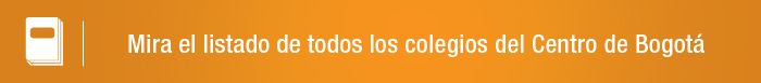 El listado completo de los colegios del centro de Bogotá